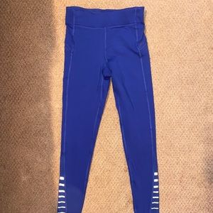 Champion Workout Leggings- XS (Royal Blue)